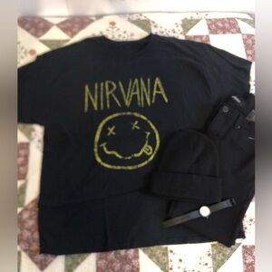 Black Nirvana T-shirt